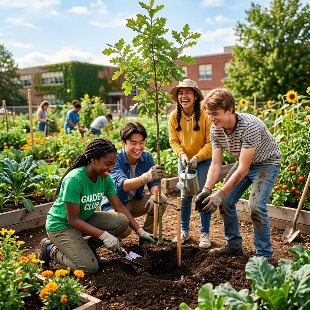School garden project wins city sustainability award